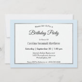 Beauful White Horse Appaloosa Foto van zaterdag Kaart (Achterkant)