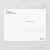 Beauful White Labrador Dog Briefkaart (Achterkant)