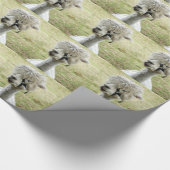 Beauful White Llama Cadeaupapier (Hoek)