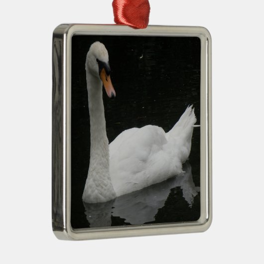 Beauful White Swan Ornament (Rechts)