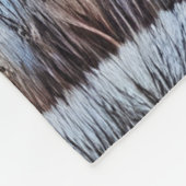 Beauful Winter Birch Fleece Deken (Hoek)