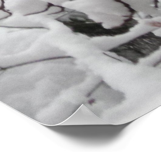 Beauful Winter Scene Poster (Hoek)