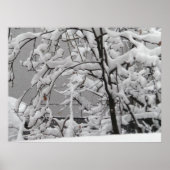 Beauful Winter Scene Poster (Voorkant)