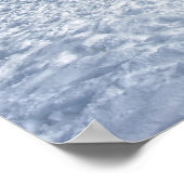 Beauful Winter Snow Forest Scene Poster (Hoek)