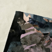 Beauful Woman Collage Strandlaken (In situ)