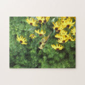 Beauful Yellow Bird Jigzaag Puzzle Legpuzzel (Horizontaal)