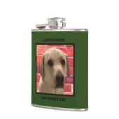 Beauful Yellow Labrador Retriever Dog Heupfles (Links)