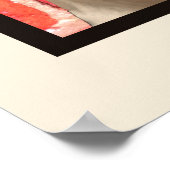 Beauful Yellow Labrador Retriever Dog Poster (Hoek)