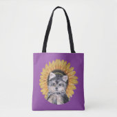 Beauful Yorkie Dog Tote Bag (Voorkant)