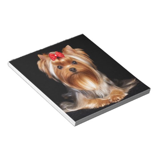 Beauful Yorkshire Terrier Notitieblok (Schuin)