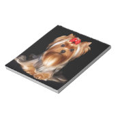 Beauful Yorkshire Terrier Notitieblok (Linkerzijde)