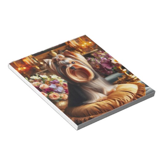 Beauful Yorkshire Terrier Notitieblok (Schuin)