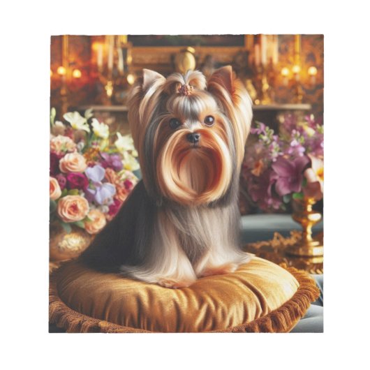 Beauful Yorkshire Terrier Notitieblok (Voorkant)