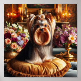 Beauful Yorkshire Terrier Poster