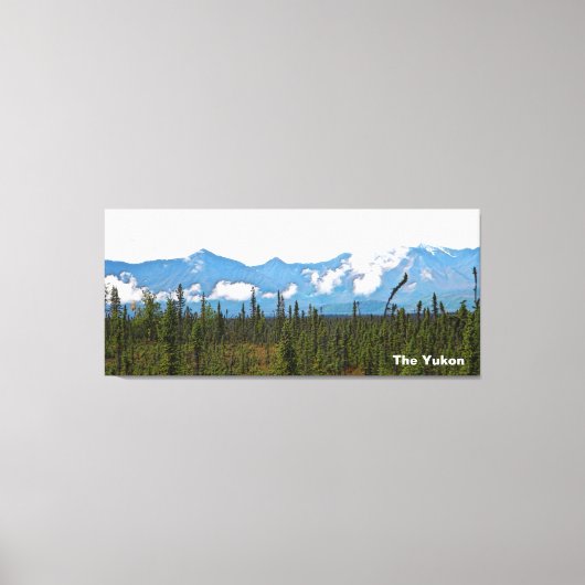 Beauful Yukon Canvas Afdruk (Voorkant)