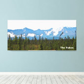 Beauful Yukon Canvas Afdruk (Insitu (Houten vloer))