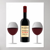 Beaujolais Nouveau Day Emar Design Poster (Voorkant)