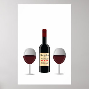Beaujolais Nouveau Day Poster