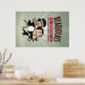 Beaujolais Wine Poster (Keuken)