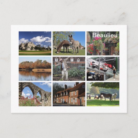 Beaulieu Briefkaart (Voorkant)