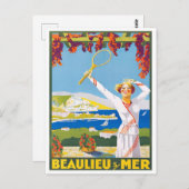 Beaulieu France vintage Briefkaart (Voorkant / Achterkant)