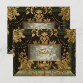 Beaumanoir Mishka Victoriaans Table Number Kaart (Voorkant / Achterkant)