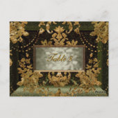 Beaumanoir Mishka Victoriaans Table Number Kaart (Achterkant)