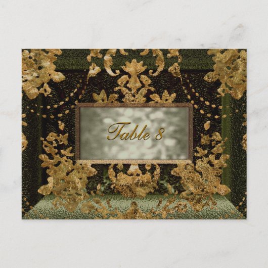 Beaumanoir Mishka Victoriaans Table Number Kaart (Voorkant)