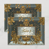 Beaumanoir Reed Victoriaans Table Number Kaart (Voorkant / Achterkant)