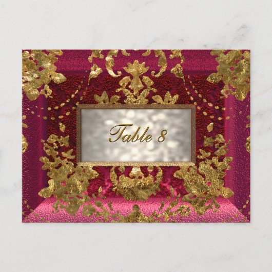 Beaumanoir Victoriaans tabelnummer Kaart (Voorkant)