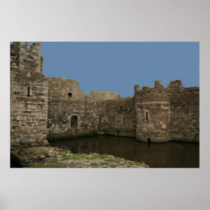 BEAUMARIS CASTLE. POSTER