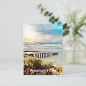 Beaumaris Pier Briefkaart (Staand voorkant)