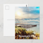 Beaumaris Pier Briefkaart (Voorkant / Achterkant)