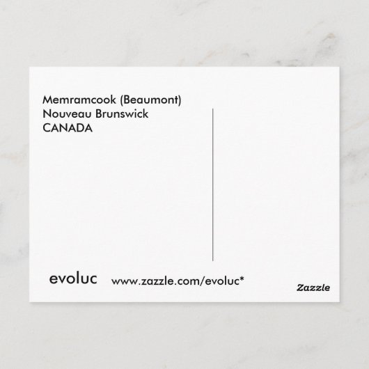 beaumont briefkaart (Achterkant)