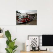Beaumont Fire Fighters Poster (Thuiskantoor)