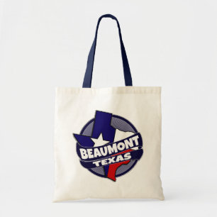 Beaumont Texaanse vlag barst herbruikbare canvas t Tote Bag