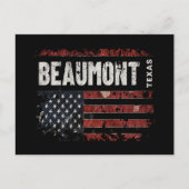 Beaumont Texas Briefkaart (Voorkant)