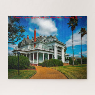Beaumont Texas. Kerstgroeten Legpuzzel