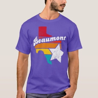 Beaumont Texas Vintage Verdrietig Souvenir 2 T-shirt