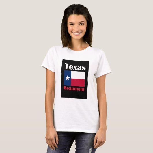 Beaumont TX T-shirt (Voorkant volledig)