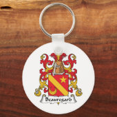 Beauregard Family Crest Sleutelhanger (Voorkant)