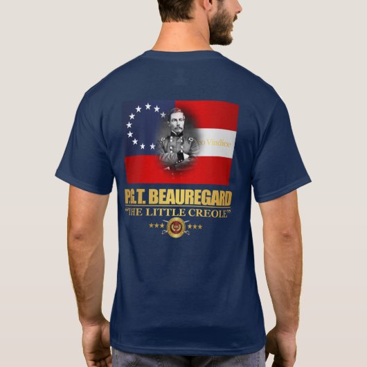 Beauregard (Zuid-Patriot) T-shirt (Achterkant)