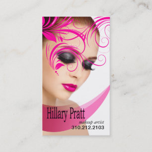 "Beaute Beauty" — Makeup Artist, Beauty Salon Visitekaartje