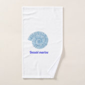 Beauté marine bad handdoek (Handdoek)