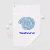 Beauté marine golfhanddoek (Insitu)