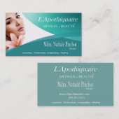 Beauté Salon Day Spa Massage Therapy Aromatherapie Visitekaartje (Voorkant / Achterkant)