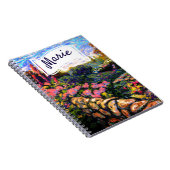 Beauteful Omniseasonal Garden met jouw naam Notitieboek (Rechterzijde)