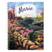 Beauteful Omniseasonal Garden met jouw naam Notitieboek (Voorkant)