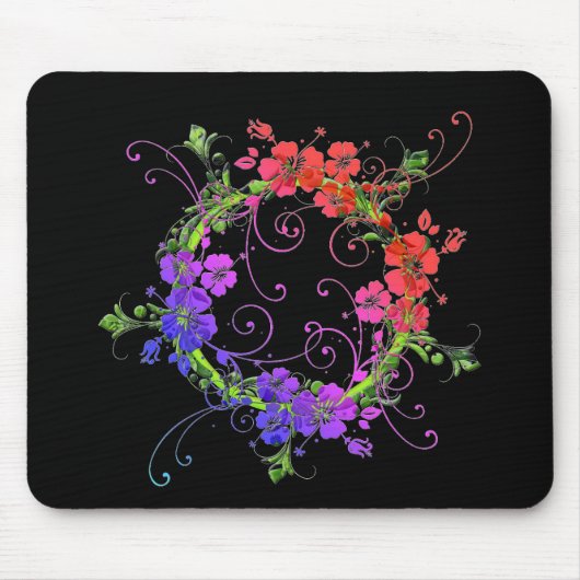 Beautful Floral Muismat (Voorkant)