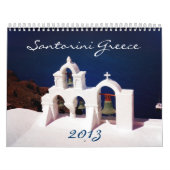 Beautful Santorini Griekenland Kalender (Hoes)
